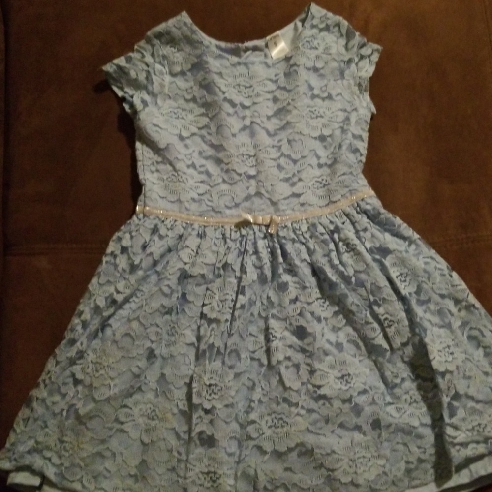 Blue dress